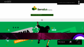 What Serrasulshopping.com.br website looked like in 2018 (6 years ago)