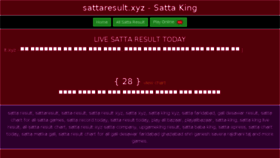 What Sattaresult.xyz website looked like in 2018 (6 years ago)