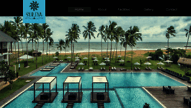 What Suriyaresort.com website looked like in 2018 (8 years ago)