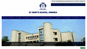 What Stmarysschooldwarka.com website looked like in 2018 (6 years ago)