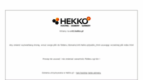 What S45.hekko.net.pl website looked like in 2018 (6 years ago)