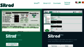 What Sitrad.com website looked like in 2018 (6 years ago)