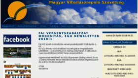 What Soaringhungary.hu website looked like in 2018 (6 years ago)