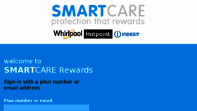 What Smartcarerewards.co.uk website looked like in 2018 (6 years ago)