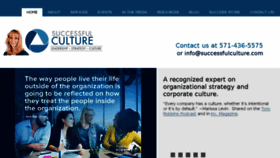 What Successfulculture.com website looked like in 2018 (6 years ago)
