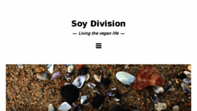 What Soydivisionblog.com website looked like in 2018 (6 years ago)
