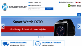 What Smartomat.cz website looked like in 2018 (6 years ago)