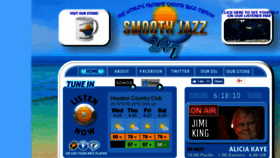 What Smoothjazz247.com website looked like in 2018 (6 years ago)