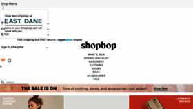 What Shopyop.com website looked like in 2018 (6 years ago)