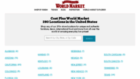What Stores.worldmarket.com website looked like in 2018 (6 years ago)