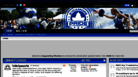 What Sycamorepride.com website looked like in 2018 (5 years ago)