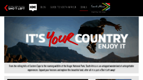 What Shotleft.co.za website looked like in 2018 (6 years ago)