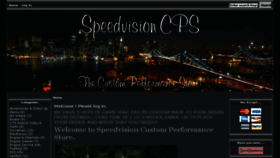 What Speedvisioncps.com website looked like in 2018 (6 years ago)