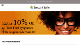 What Stepanistyle.com website looked like in 2018 (5 years ago)