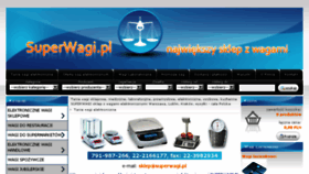What Superwagi.pl website looked like in 2018 (6 years ago)