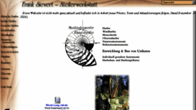 What Sievert-harps.de website looked like in 2018 (6 years ago)