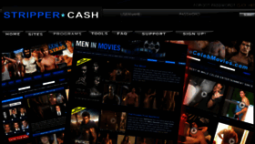 What Strippercash.com website looked like in 2018 (6 years ago)