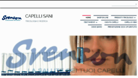 What Svenson.it website looked like in 2018 (6 years ago)