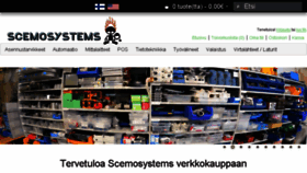 What Scemosystems.fi website looked like in 2018 (6 years ago)