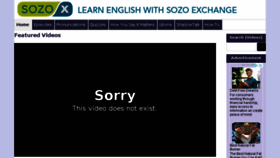What Sozoexchange.com website looked like in 2018 (6 years ago)