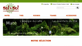 What Sol-a-sol.fr website looked like in 2018 (6 years ago)