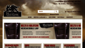 What Shopheritagemfg.com website looked like in 2018 (6 years ago)