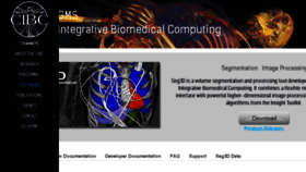 What Seg3d.org website looked like in 2018 (7 years ago)