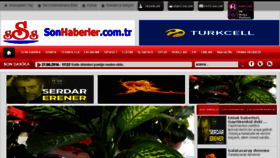 What Sonhaberler.com.tr website looked like in 2018 (6 years ago)
