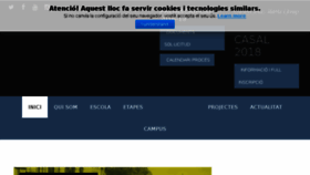 What Santandreu.manyanet.org website looked like in 2018 (6 years ago)