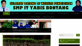 What Smpityabis.sch.id website looked like in 2018 (7 years ago)