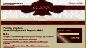 What Szlachtarp.pl website looked like in 2018 (6 years ago)