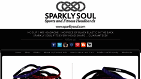 What Sparklysoul.com website looked like in 2018 (6 years ago)