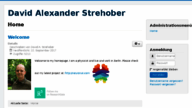 What Strehober.de website looked like in 2018 (6 years ago)
