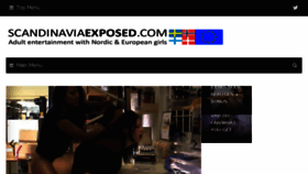What Scandinaviaexposed.com website looked like in 2018 (7 years ago)