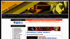 What Superdesenhosgratis.com website looked like in 2011 (12 years ago)