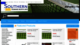 What Southerntennissupplies.com website looked like in 2018 (6 years ago)