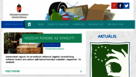 What Szelektalok.hu website looked like in 2018 (6 years ago)