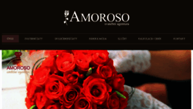 What Svatby-amoroso.cz website looked like in 2018 (6 years ago)