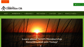 What Scgis.org website looked like in 2018 (6 years ago)
