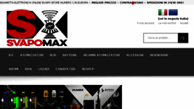 What Svapomax.net website looked like in 2018 (6 years ago)