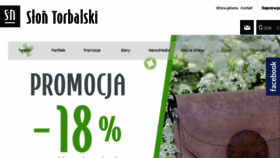 What Slontorbalski.pl website looked like in 2018 (6 years ago)