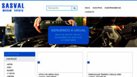 What Sasval.cl website looked like in 2018 (5 years ago)