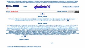 What Sfondissimi.it website looked like in 2018 (6 years ago)