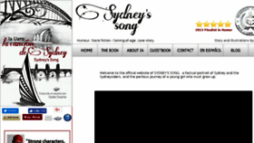 What Sydneyssong.net website looked like in 2018 (6 years ago)
