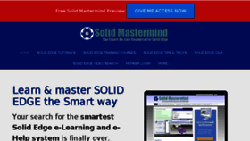 What Solidmastermind.com website looked like in 2018 (6 years ago)