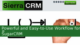 What Sierracrm.com website looked like in 2018 (6 years ago)
