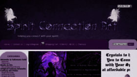 What Spiritconnectionart.com website looked like in 2018 (5 years ago)