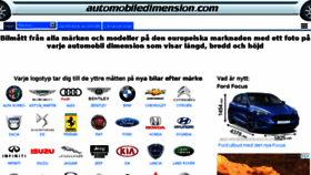 What Se.automobiledimension.com website looked like in 2018 (5 years ago)