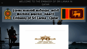 What Slembassy-qatar.com website looked like in 2018 (6 years ago)