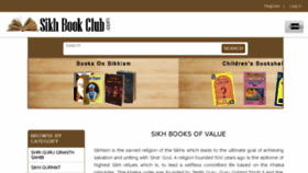 What Sikhbookclub.com website looked like in 2018 (6 years ago)